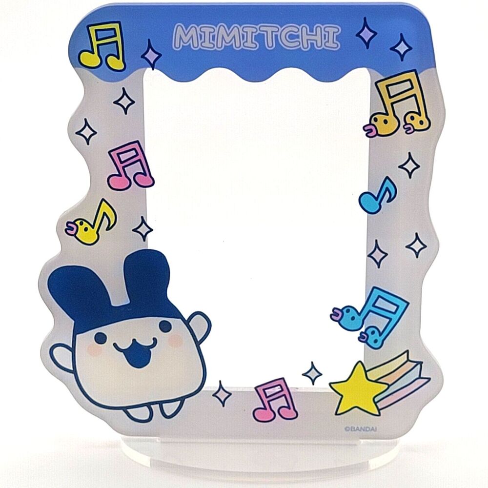 Mimitchi - Tamagotchi x Thank You Mart Blue Acrylic Photo Card Stand